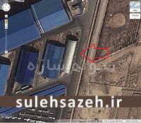 عکس ماهواره ای از محل نصب سوله مدل دو شعاع