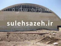 طراحی و ساخت سوله سالن ورزشی چند منظوره دارستان استان کرمان