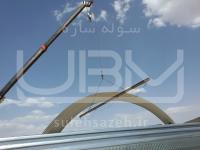 پنل های اصلی سوله UBM آماده حمل و نصب توسط جرثقیل